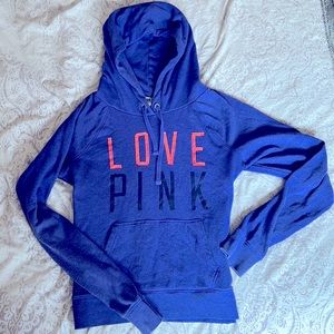 PINK deep purple hoodie